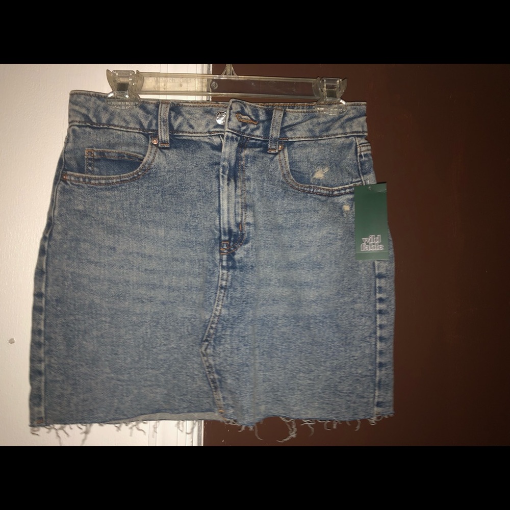 Jean skirt